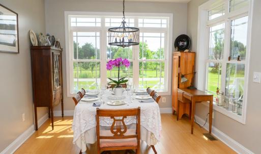 Dining Room, Lots of natural light