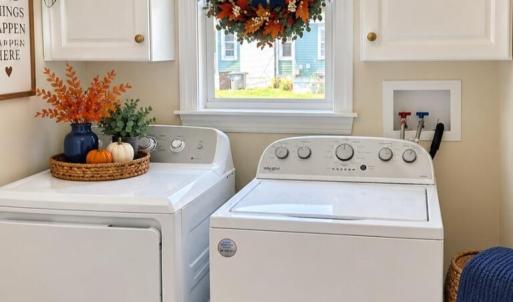 AI-generated laundry room level 1