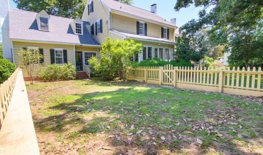 Backyard, Great fenced in area for pets or play area.
