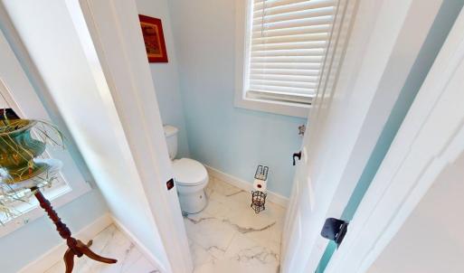 Primary suite water closet.