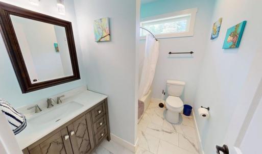 Hall bath.