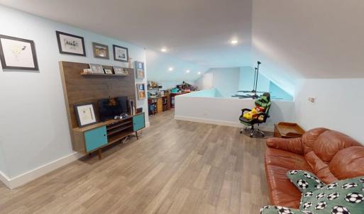 Loft family room.