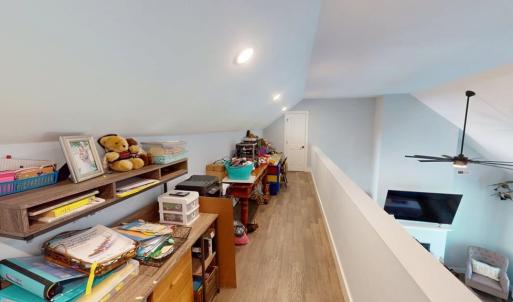 Loft office area.