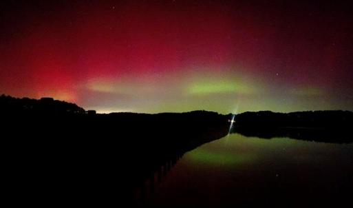 View on Northern Lights from community dock.