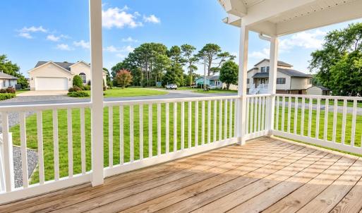 Covered front porch