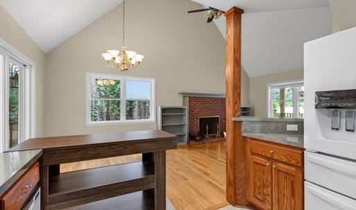 Kitchen looking into Dinning Area