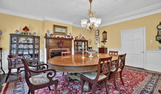 Dinning Room, Fireplace with gas insert