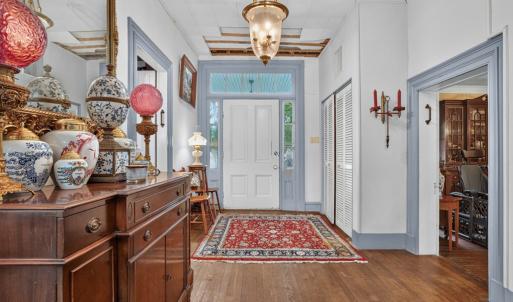 Front Door, Front door and foyer