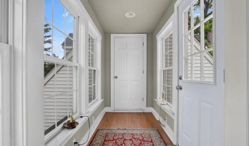 Breezeway , Second floor access to attic space over the garage
