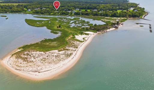 Chesapeake Bay leading into Plantation Creek