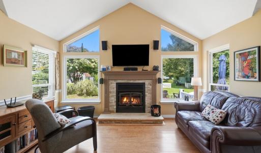 Wood Burning Fireplace