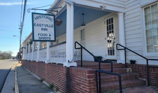 Historic Eastville Inn and restaurant.