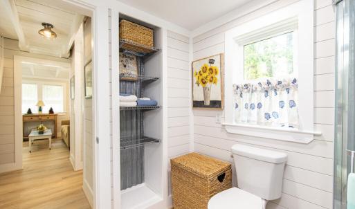 Full Bathroom and Storage