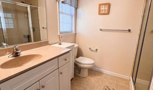 First floor full bath