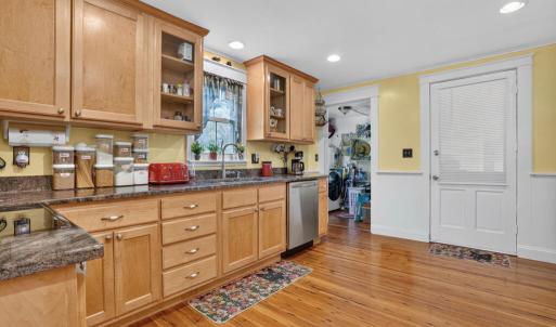 Kitchen with Granite Counters