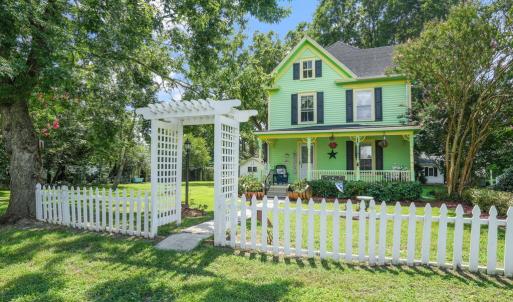 Welcome Home!, Complete with a white picket fence.
