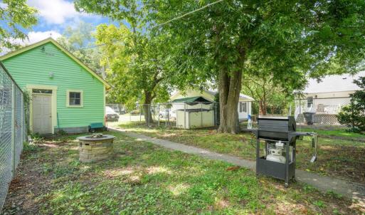 Fenced Yard