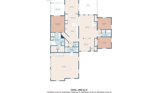 Main home floor plan