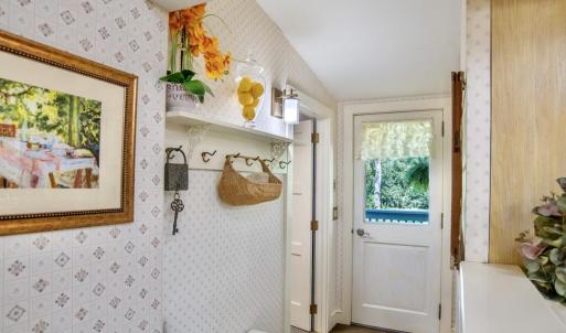 From Kitchen looking towards back door