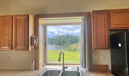 Kitchen with views