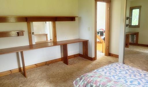 Bedroom with Pond views