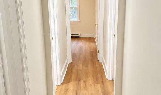 Hallway to Bed, Bath and Laundry
