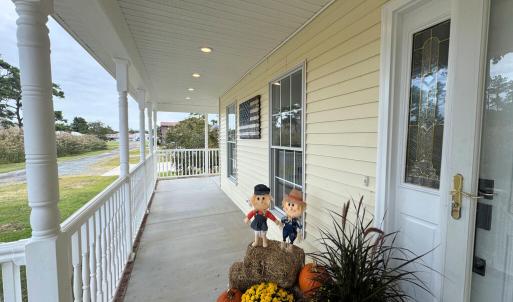 Wrap around front deck