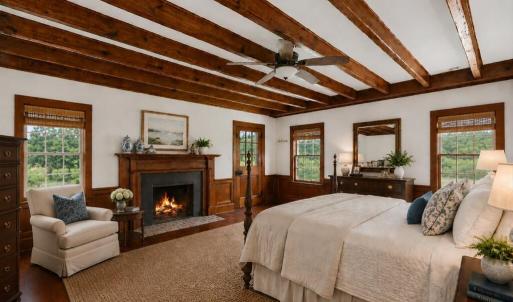 Primary Bedroom - Staged Virtually