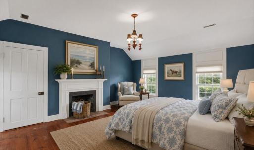 Upper Level Bedroom - Staged Virtually