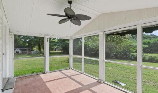 Screened Porch off Dining Room