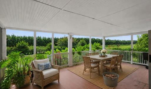 Covered Porch Side Entry - Staged Virtually