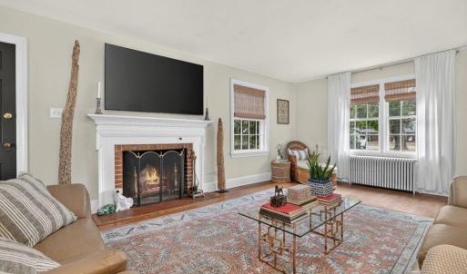 Wood Burning Fireplace