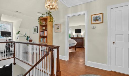Upstairs landing