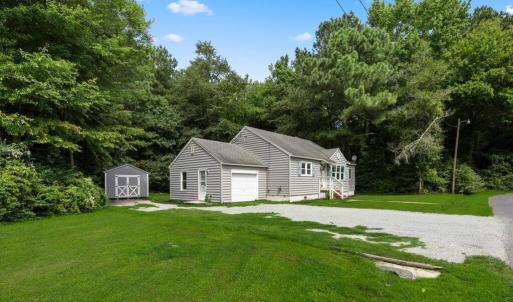 Large Wooded Lot with Secure Storage Shed
