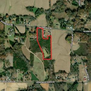 Photo #2 of SOLD property in Lot-4, 00 Allensville Road, Roxboro, NC 10.6 acres