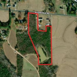 Photo #1 of SOLD property in Lot-4, 00 Allensville Road, Roxboro, NC 10.6 acres