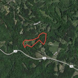 Photo #37 of SOLD property in Off State Road 1580, Leasburg, NC 22.9 acres