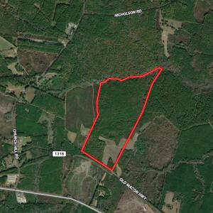 Photo #1 of SOLD property in Off Old Macon Highway, Macon, NC 104.0 acres