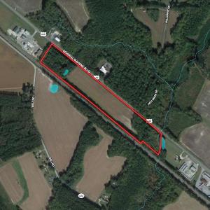 Photo #1 of SOLD property in Off Rt. 460, Ivor, VA 22.9 acres