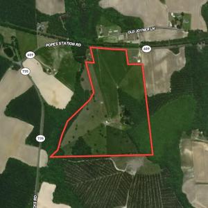 Photo #1 of SOLD property in Off Pope Station Rd, Capron, VA 70.0 acres