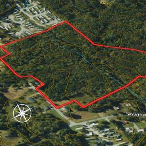 Photo #3 of SOLD property in Off Green Level Loop & Otter Creek Trail, Burlington, NC 31.5 acres