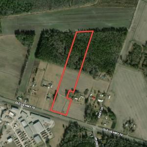 Photo #1 of SOLD property in Off Old Hwy 70, Cove City, NC 11.8 acres