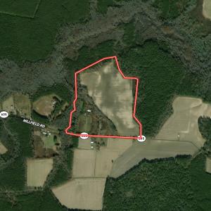 Photo #1 of SOLD property in 30093 Millfield Rd, Wakefield, VA 89.5 acres