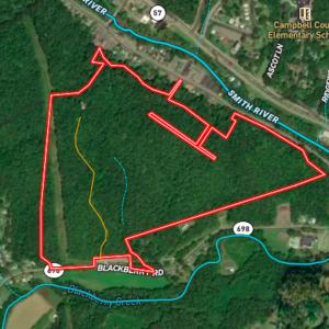 Photo #1 of SOLD property in Off Blackberry Rd, Bassett, VA 115.4 acres