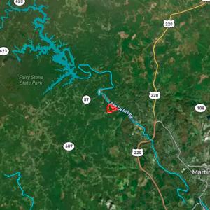 Photo #33 of SOLD property in Off Blackberry Rd, Bassett, VA 115.4 acres