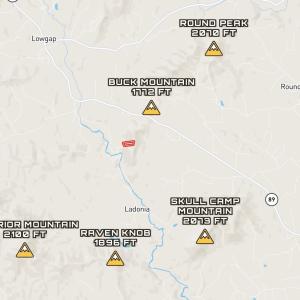 Photo #10 of Off Big Rock Ln, Lowgap, NC 7.0 acres