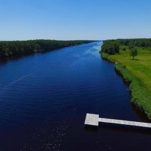 Photo of UNDER CONTRACT!  9 Acres of Waterfront Land with House For Sale in Hyde County NC!