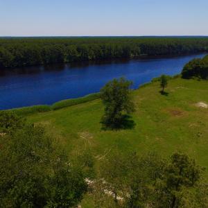 Photo of UNDER CONTRACT!  9 Acres of Waterfront Land with House For Sale in Hyde County NC!