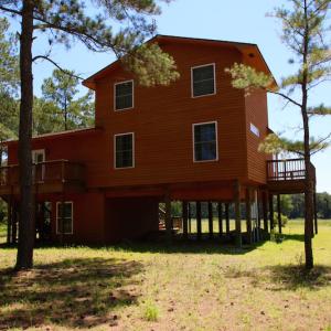 Photo of UNDER CONTRACT!  9 Acres of Waterfront Land with House For Sale in Hyde County NC!