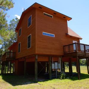 Photo of UNDER CONTRACT!  9 Acres of Waterfront Land with House For Sale in Hyde County NC!